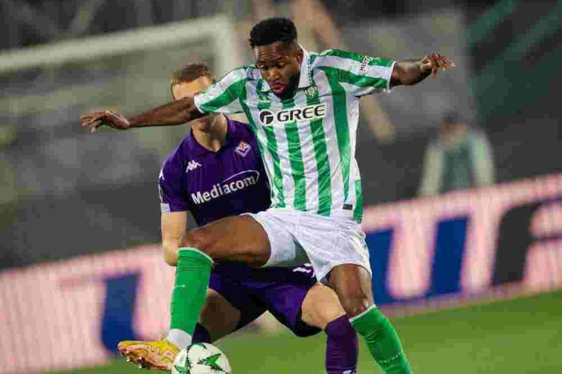 Cédric Bakambu et le Real Betis qualifiés pour la finale de la Ligue Europa Conférence
