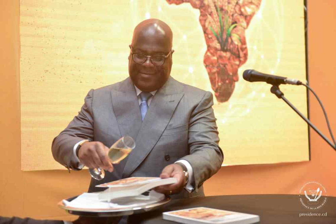 Félix Tshisekedi lance un cri pour l’agriculture africaine en vernissant l’œuvre de George Forrest
