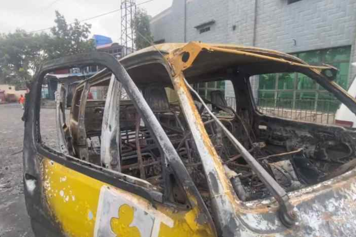 Goma : l’incendie d’un minibus près de la BCC n’était pas un acte criminel