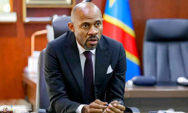« Joseph Kabila se positionne aujourd’hui comme chef rebelle » (Patrick Muyaya)